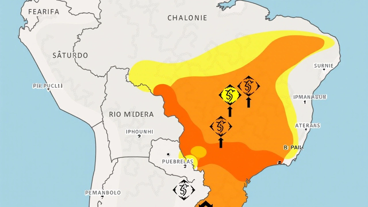 Onda de Calor e Baixa Umidade Persistem no Brasil, Alerta INMET