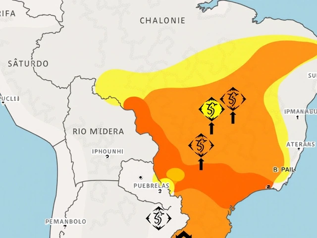 Onda de Calor e Baixa Umidade Persistem no Brasil, Alerta INMET