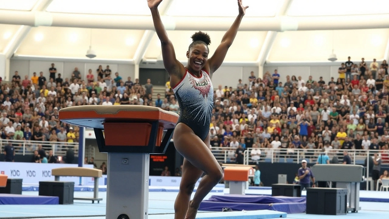 Rebeca Andrade Brilha e Conquista Ouro nas Barras Assimétricas do Campeonato Brasileiro de Ginástica