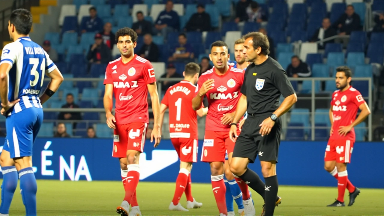 Detalhes técnicos e arbitragem da partida