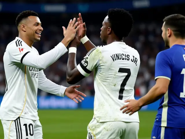 Mbappé blinda Vinícius Jr. contra vaias e rumores de ida ao Chelsea